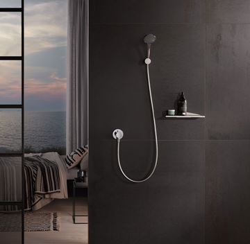 KEUCO IXMO ručná sprcha pr. 100 mm, ECO AIR, chróm 59580010100 Obrázek - fotka