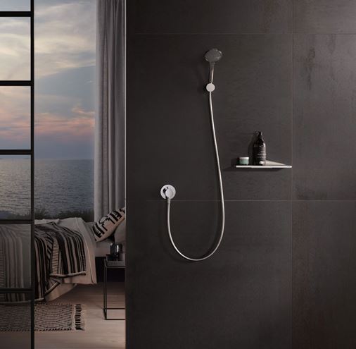 KEUCO IXMO ručná sprcha pr. 100 mm, ECO AIR, chróm 59580010100 Obrázek - fotka