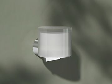 KEUCO REVA dávkovač tekutého mydla 150 ml, nástenný, sklo, chróm 12852019000 Obrázek - fotka