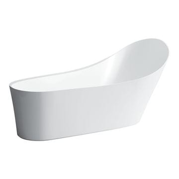 LAUFEN PALOMBA COLLECTION voľne stojaca vaňa 180x90 cm, s odtokovou súpravou, sentec