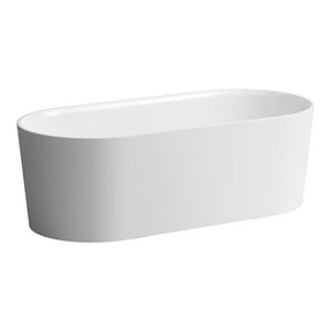 LAUFEN VAL voľne stojaca vaňa 160x75 cm, s odtokovou súpravou a nožičkami, sentec