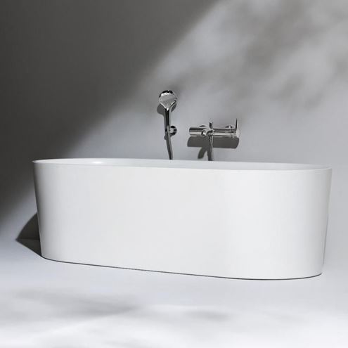 LAUFEN VAL voľne stojaca vaňa 160x75 cm, s odtokovou súpravou, sentec H2302820000001 Obrázek - fotka