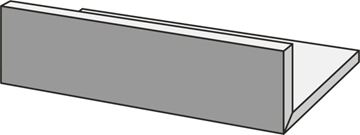 MARAZZI MYSTONE CEPPO DI GRÉ schodovka 15x80x20 cm, mat, grey