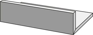 MARAZZI MYSTONE CEPPO DI GRÉ schodovka 15x80x20cm, grey