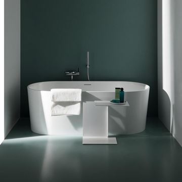 LAUFEN VAL voľne stojaca vaňa 160x75 cm, s odtokovou súpravou, sentec H2302820000001 Obrázek - fotka