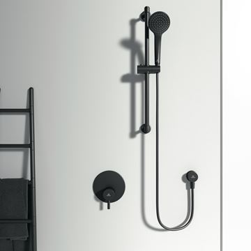 IDEAL STANDARD CERALINE sprchová podomíková batéria, čierna A7388XG Obrázek - fotka