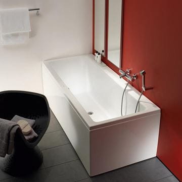 LAUFEN PRE rohová vaňa 180x80 cm, s konštrukciou, s L-panelom pravým, akrylát H2329560000001 Obrázek - fotka