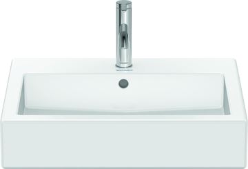 DURAVIT VERO umývadlo 60 cm, s otvorom pre batériu a prepadom 0454600000 Obrázek - fotka