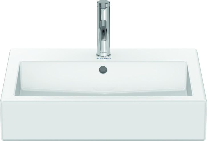 DURAVIT VERO umývadlo 60 cm, s otvorom pre batériu a prepadom 0454600000 Obrázek - fotka