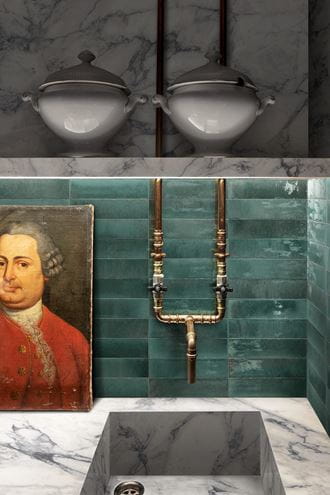 MARAZZI LUME dlažba 6x24cm, lesk, turquoise MA9N Obrázek - fotka
