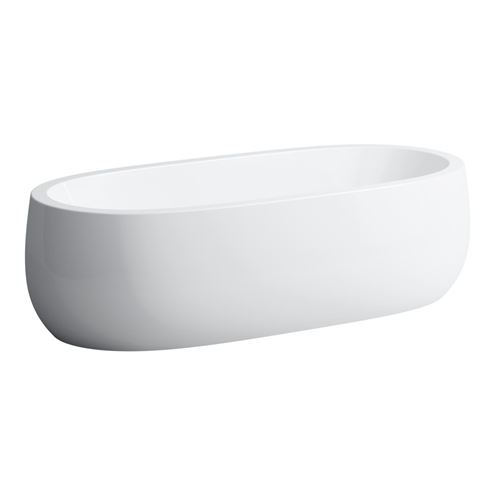 LAUFEN ILBAGNOALESSI ONE voľne stojaca vaňa 183x87 cm, pre 2 osoby, solid surface H2459720000001 Obrázek - Hlavní obrázek