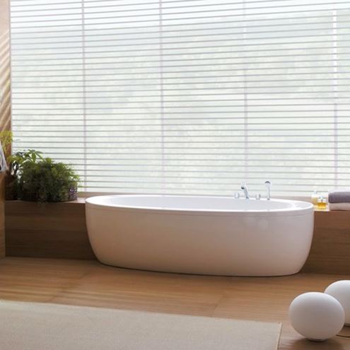 LAUFEN ILBAGNOALESSI ONE polozápustná vaňa 203x102 cm, s konštrukciou a panelom, akrylát H2449700000001 Obrázek - fotka