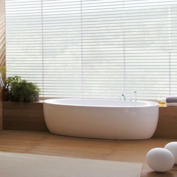 LAUFEN ILBAGNOALESSI ONE polozápustná vaňa 203x102 cm, s konštrukciou a panelom, akrylát H2449700000001 Obrázek - fotka