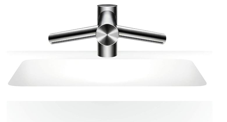 DYSON AIRBLADE WASH & DRY umývadlová senzorová batéria, so sušičom rúk, napájanie zo siete, nerez 245265-01 Obrázek - fotka
