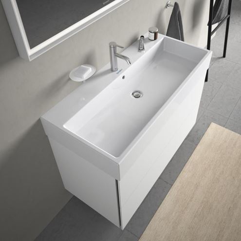 DURAVIT VERO AIR umývadlo 120 cm, s otvorom pre batériu a prepadom 2350120000 Obrázek - fotka