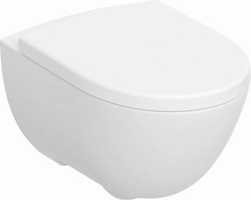 CONCEPT STYLE WC závesné WC, so SoftClose sedadlom, Rimfree splachovanie