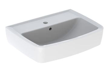 EASY umývadlo 55 cm, s otvorom pre batériu a prepadom