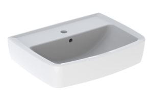 EASY umývadlo 55 cm, s otvorom pre batériu a prepadom