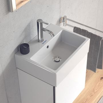 DURAVIT VERO AIR umývadlo 45 cm, s otvorom pre batériu a prepadom 0724450000 Obrázek - fotka