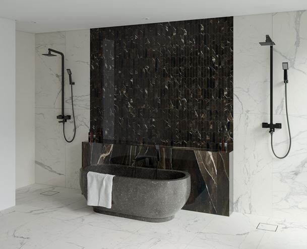 MARAZZI ALLMARBLE dlažba 60x60 cm, lesk, statuario MM9G Obrázek - fotka