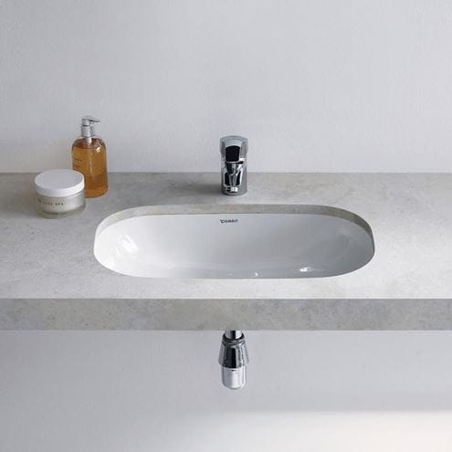 DURAVIT D-CODE umývadlo 49,5 cm, s prepadom 0338490000 Obrázek - fotka