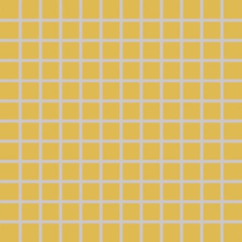 RAKO COLOR TWO mozaika 30x30(2,5x2,5) cm, lepená na sieti, mat, tmavo žltá GDM02142 Obrázek - Hlavní obrázek