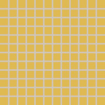 RAKO COLOR TWO mozaika 30x30(2,5x2,5) cm, lepená na sieti, mat, tmavo žltá