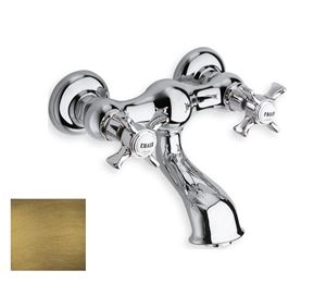 CRISTINA CANOVA umývadlová nástenná batéria, brushed old brass