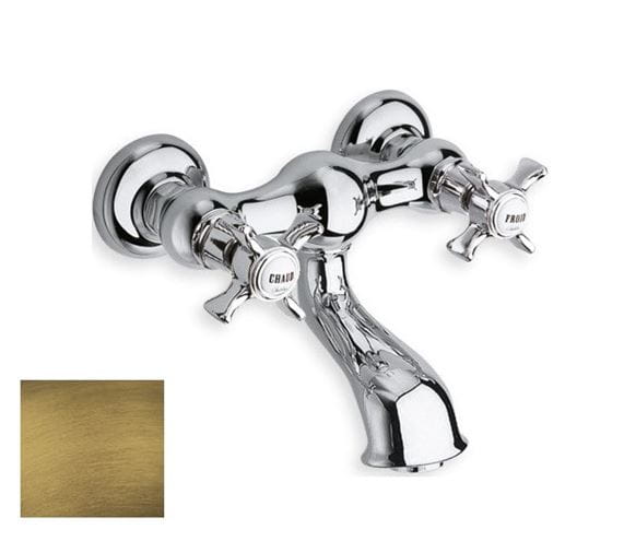 CRISTINA CANOVA umývadlová nástenná batéria, brushed old brass CRICN41292 Obrázek - Hlavní obrázek