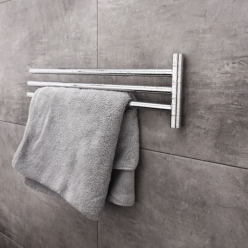 NIMCO BORMO držiak uterákov 420 mm, trojramenný, otočný, chróm BR 11096-3-26 Obrázek - fotka