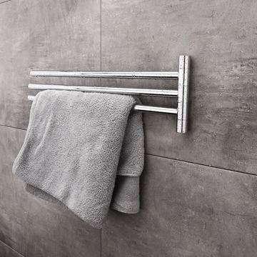 NIMCO BORMO držiak uterákov 420 mm, trojramenný, otočný, chróm BR 11096-3-26 Obrázek - fotka