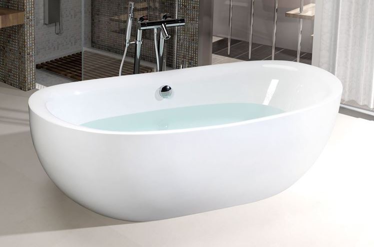 POLYSAN ZASU voľne stojaca vaňa 180x81 cm, s nožičkami, kompozit 69611 Obrázek - fotka