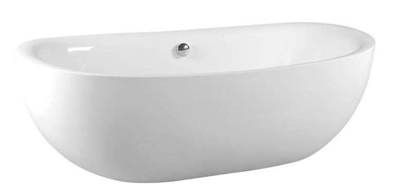 POLYSAN ZASU voľne stojaca vaňa 180x81 cm, s nožičkami, kompozit 69611 Obrázek - Hlavní obrázek