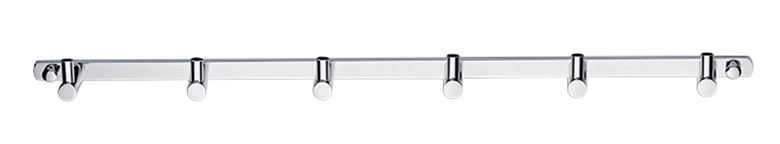 NIMCO BORMO držiak uterákov so šiestimi háčikmi 460 mm, chróm BR 11109-26 Obrázek - Hlavní obrázek