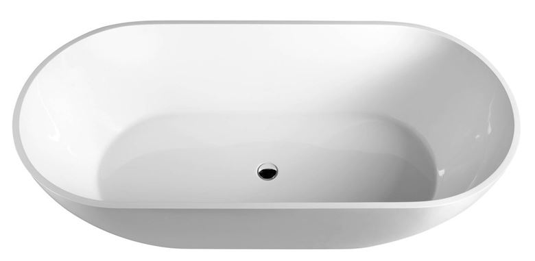 POLYSAN REDUTA voľne stojaca vaňa 171x81 cm, pre 2 osoby, liaty mramor 72842 Obrázek - fotka