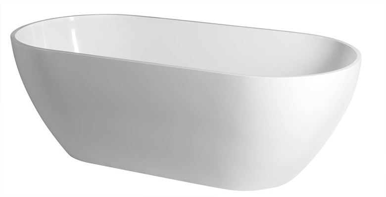 POLYSAN REDUTA voľne stojaca vaňa 171x81 cm, pre 2 osoby, liaty mramor 72842 Obrázek - Hlavní obrázek