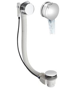 POLYSAN MODEL06 vaňový sifón 77,5 cm, bovden, chróm