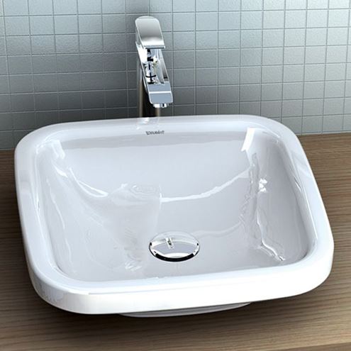 DURAVIT DURASTYLE umývadlo na dosku 43 cm, bez prepadu 0349430000 Obrázek - fotka