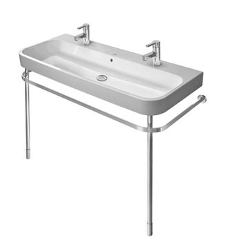 DURAVIT HAPPY D.2 umývadlo 120 cm, s 2 otvormi pre batérie a prepadom, brúsené 2318120026 Obrázek - fotka