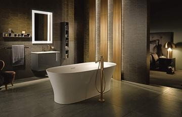 DURAVIT ME BY STARCK umývadlo 83 cm, s otvorom pre batériu a prepadom 2336830000 Obrázek - fotka