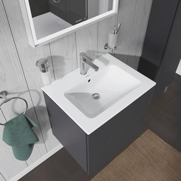DURAVIT ME BY STARCK umývadlo 63 cm, s otvorom pre batériu a prepadom 2336630000 Obrázek - fotka