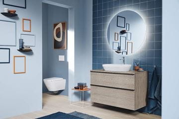 DURAVIT D-NEO umývadlová misa 60 cm, bez prepadu, WonderGliss 23726000701 Obrázek - fotka