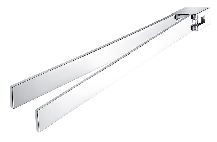 NIMCO KIBO držiak uterákov 375 mm, dvojramenný, otočný, chróm KI 14096-26 Obrázek - Hlavní obrázek