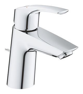 GROHE EUROSMART umývadlová stojanková batéria, s odtokovou súpravou, Water Saving, chróm