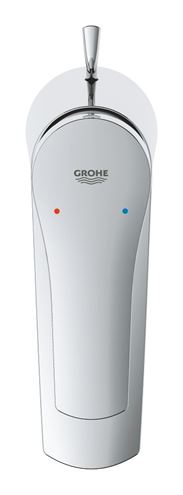 GROHE EUROSMART umývadlová stojanková batéria, s odtokovou súpravou, Water Saving, chróm 23965003 Obrázek - fotka