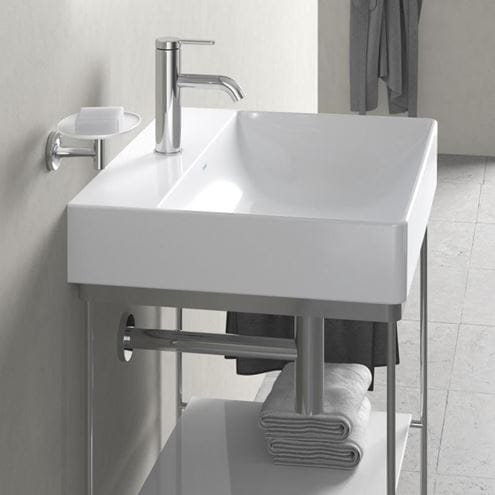 DURAVIT DURASQUARE umývadlo 60 cm, s otvorom pre batériu, bez prepadu 2353600041 Obrázek - fotka