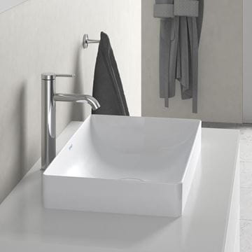 DURAVIT DURASQUARE umývadlo 60 cm, bez prepadu 2355600000 Obrázek - fotka