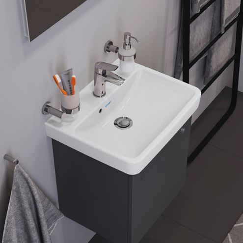 DURAVIT NO.1 umývadielko 50 cm, s otvorom pre batériu a prepadom 07435000002 Obrázek - fotka