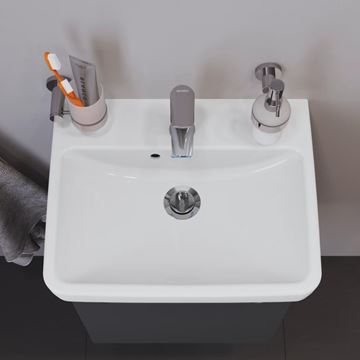 DURAVIT NO.1 umývadielko 50 cm, s otvorom pre batériu a prepadom 07435000002 Obrázek - fotka
