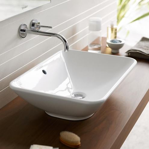 DURAVIT BACINO umývadlová misa 55 cm, s prepadom 0334520000 Obrázek - fotka